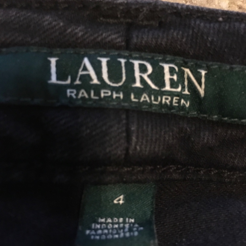 Ralph Lauren Black Jeans